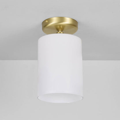 Brompton Flush Mount Ceiling Light in Detail.