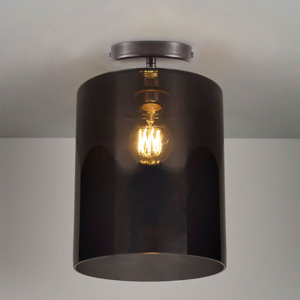 Brompton Flush Mount Ceiling Light in Detail.