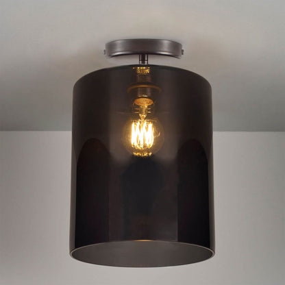 Brompton Flush Mount Ceiling Light in Detail.