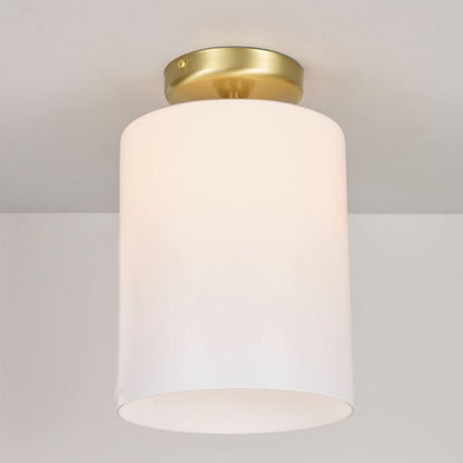 Brompton Flush Mount Ceiling Light in Detail.