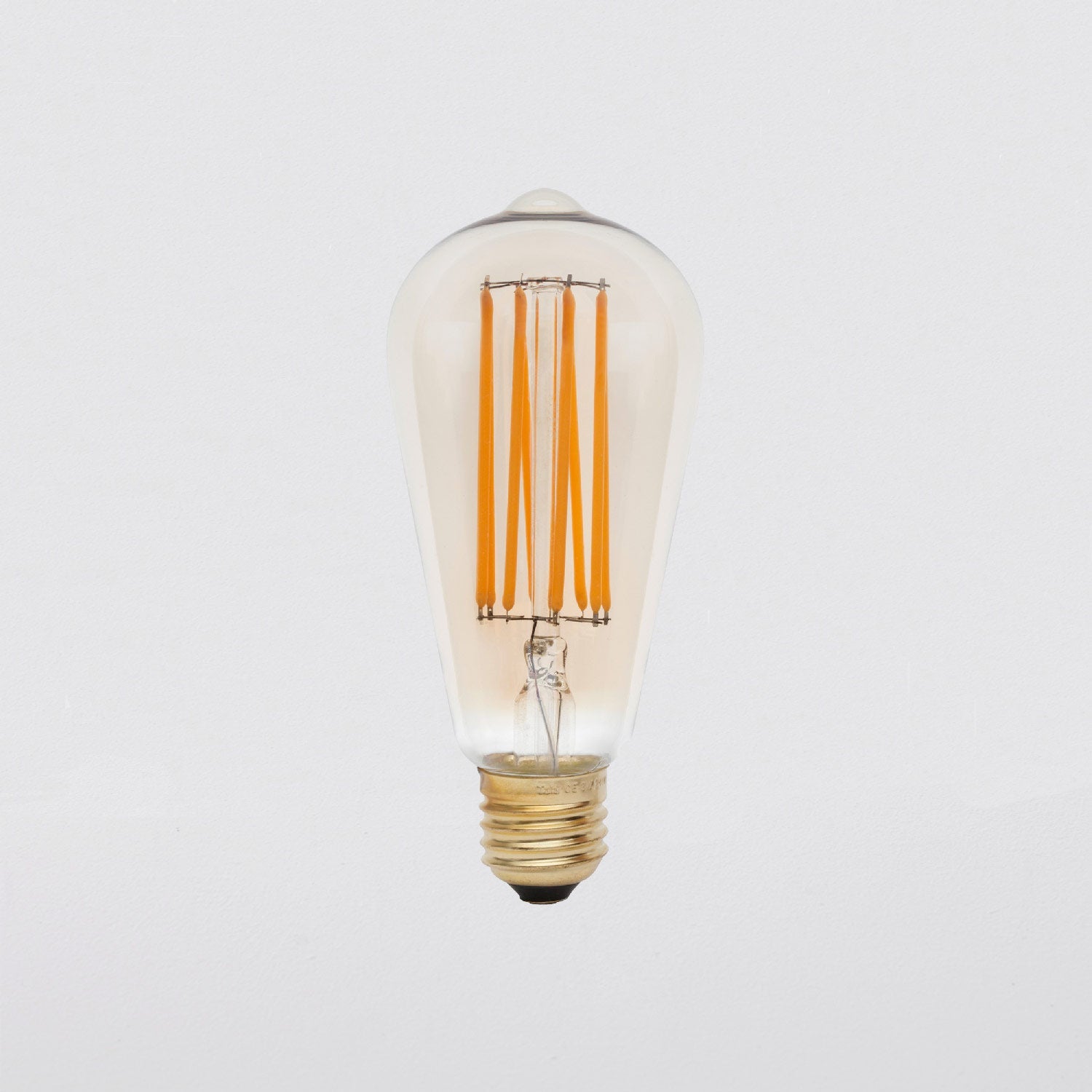 E26 120V LED Squirrel Cage Lamp in Detail.