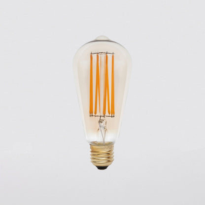 E26 120V LED Squirrel Cage Lamp in Detail.