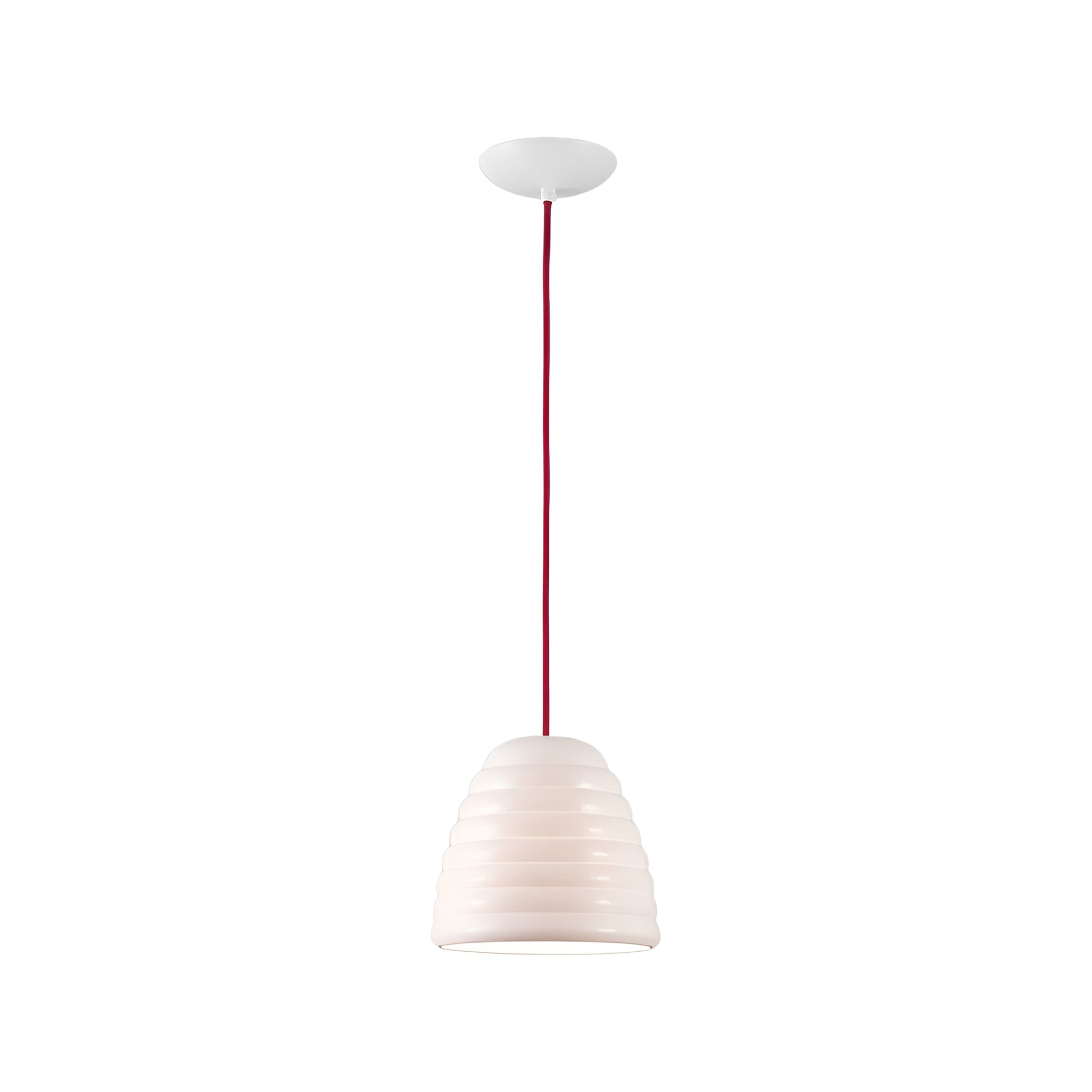Hector Bibendum Pendant Light in Red (Medium).