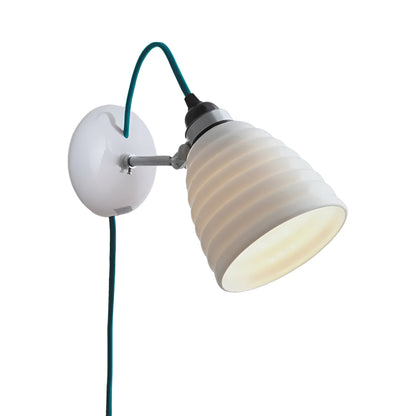 Hector Bibendum Plug-In Wall Light in Turquoise.