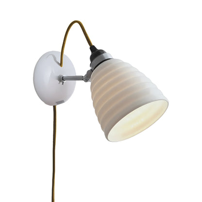 Hector Bibendum Plug-In Wall Light in Yellow.