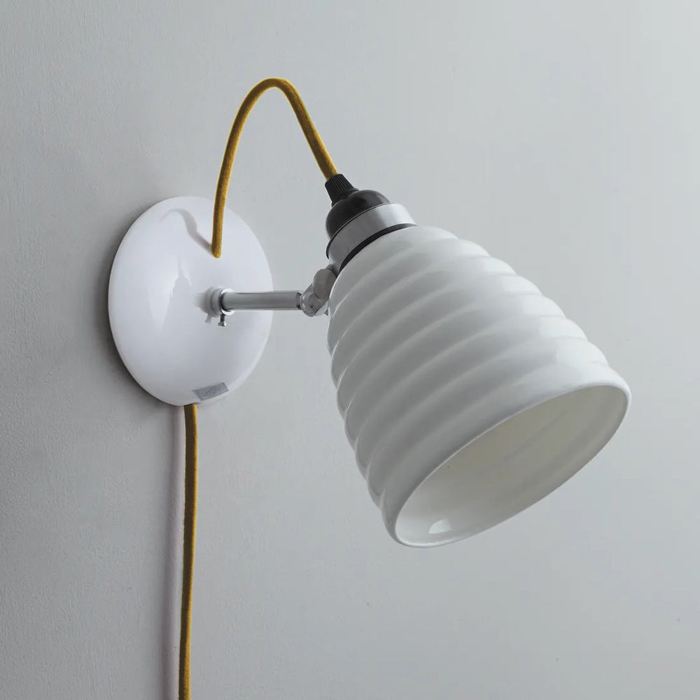 Hector Bibendum Plug-In Wall Light in Detail.