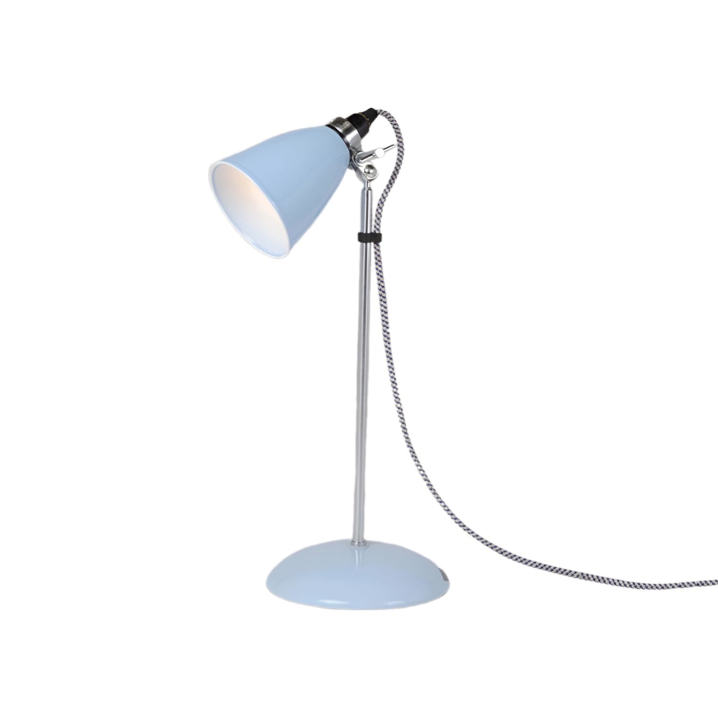 Hector Dome Table Lamp in Light Blue (Small).