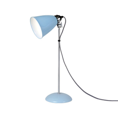 Hector Dome Table Lamp in Light Blue (Medium).