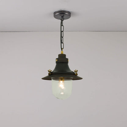 Ship's Deck Pendant Light in Detail.