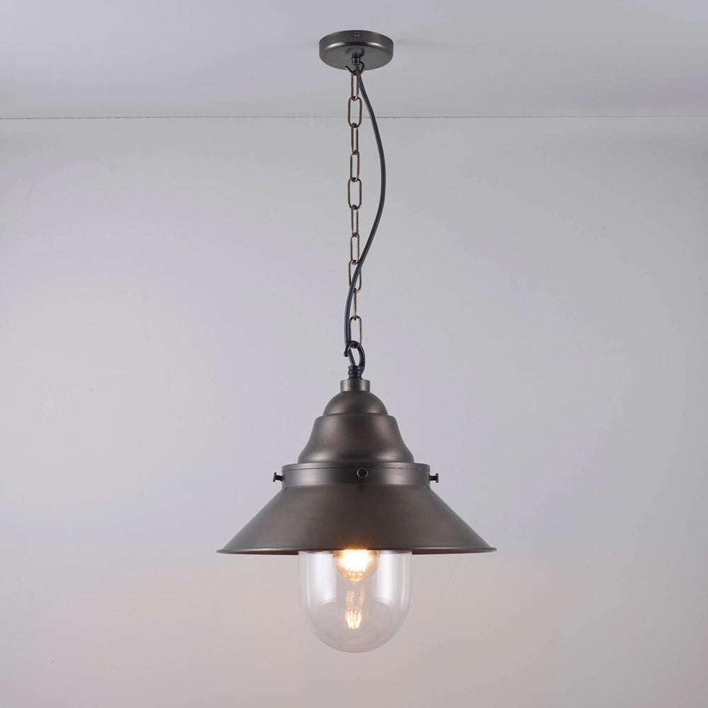 Ship's Deck Pendant Light in Detail.