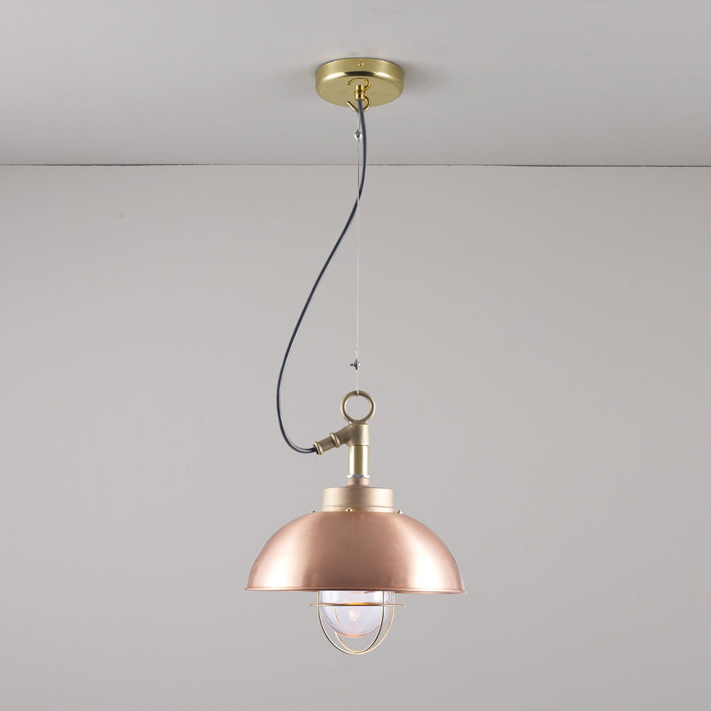 Shipyard Pendant Light in Detail.