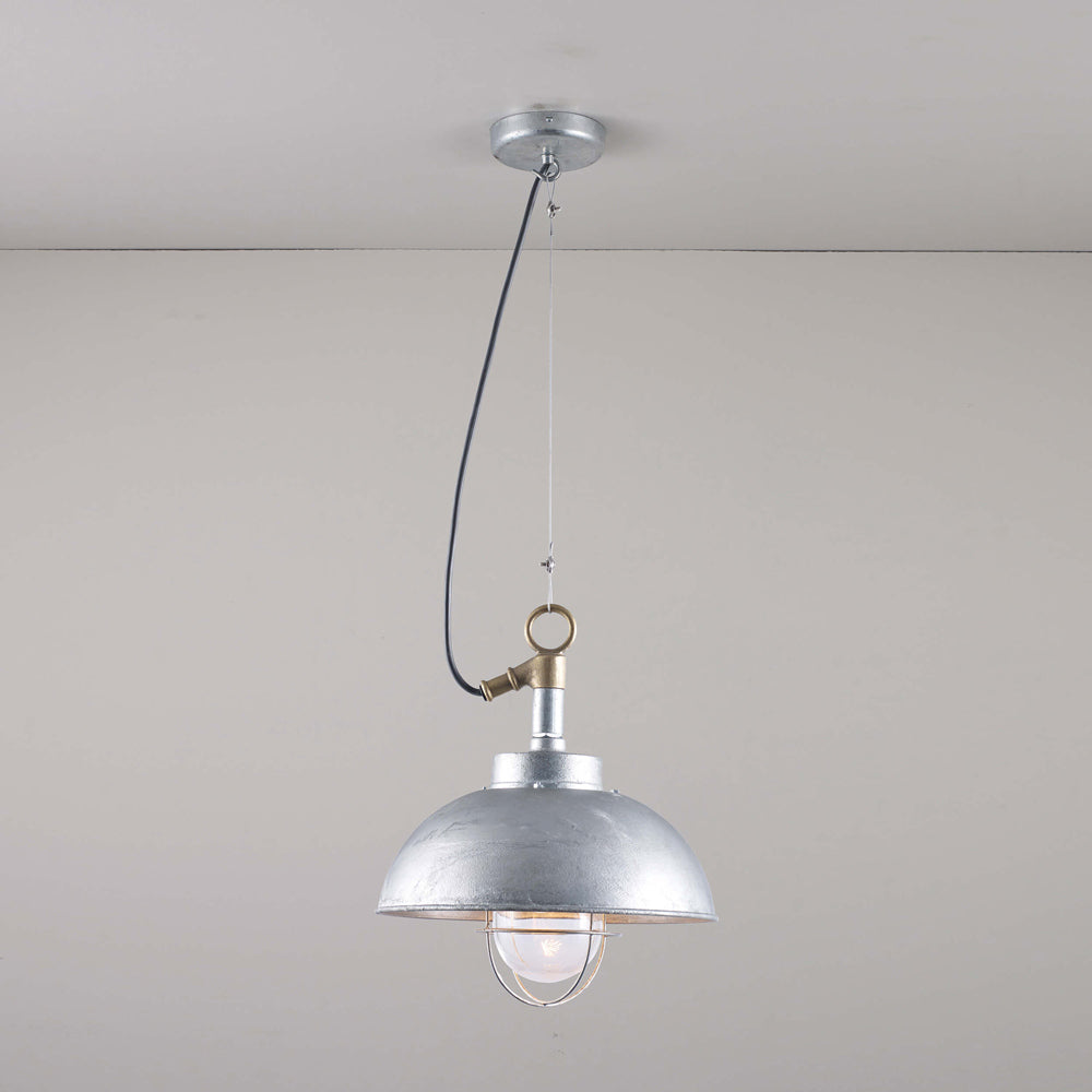 Shipyard Pendant Light in Detail.