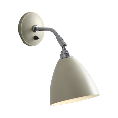 Task Wall Light in Cream.