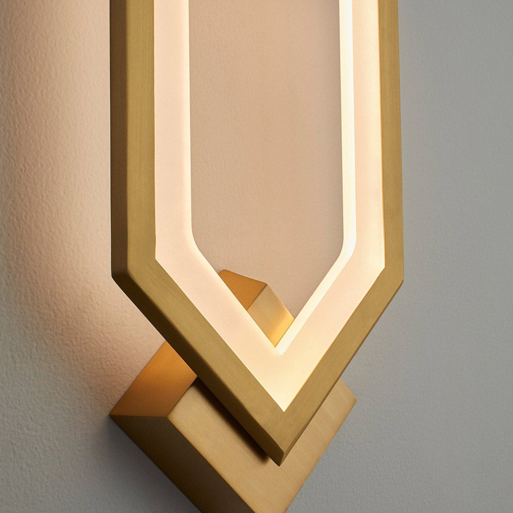 Aegis LED Wall Light in Detail.