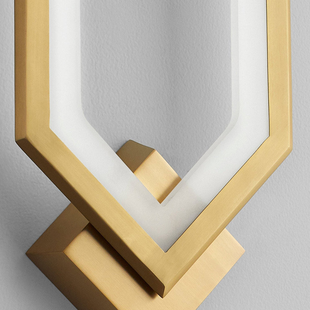 Aegis LED Wall Light in Detail.