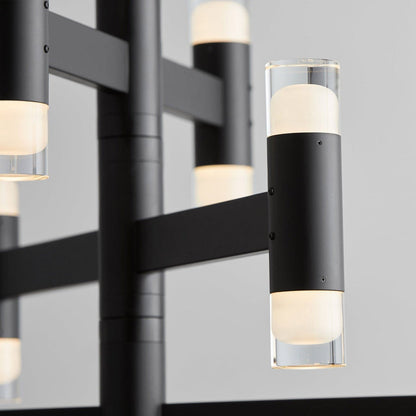 Alarum LED Chandelier in Detail.