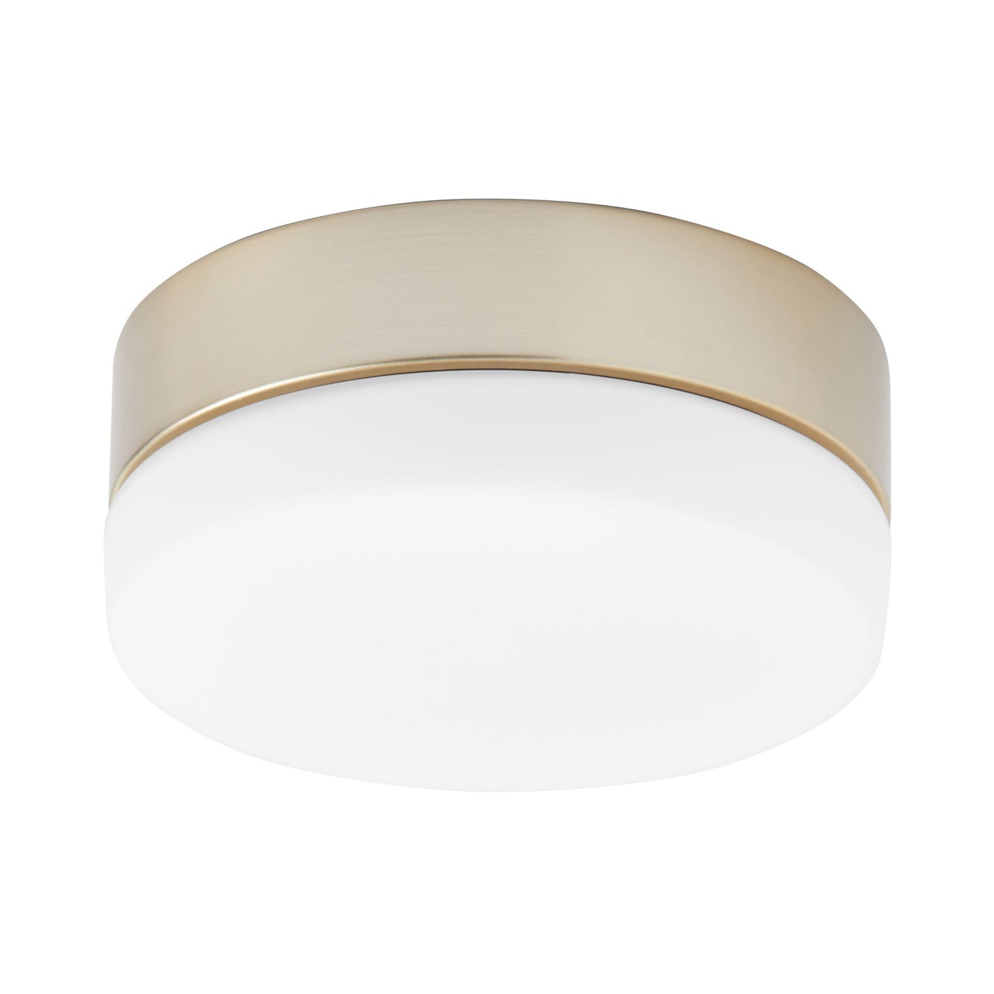 Allegro LED Fan Light Kit in Aged Brass.