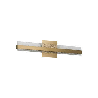 Antares LED Bath Vanity Light in Aged Brass (24-Inch).