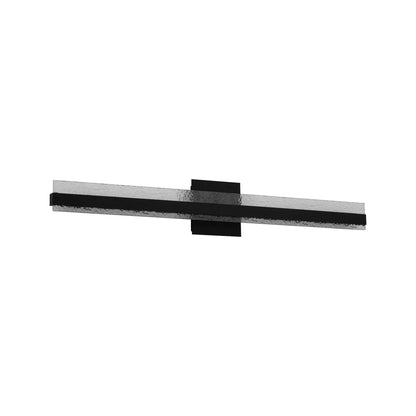 Antares LED Bath Vanity Light in Black (36-Inch).