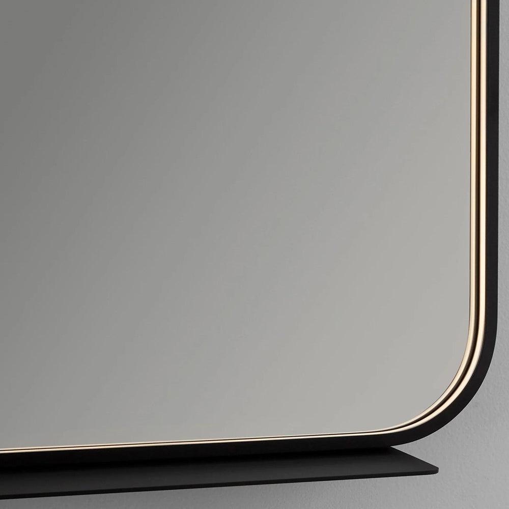Avior Rectangle LED Wall Mirror in Detail.