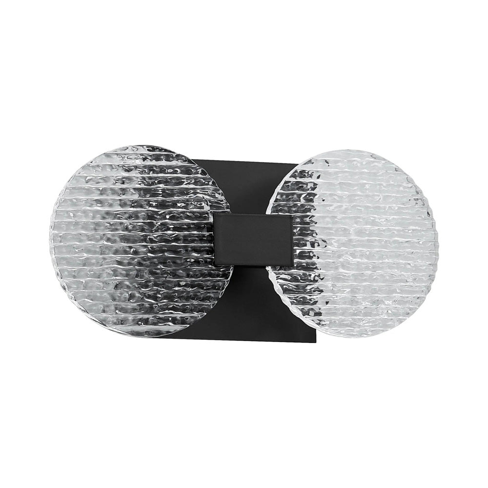 Axiom LED Wall Light in Black.