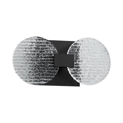 Axiom LED Wall Light in Black.