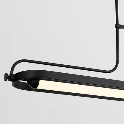 Braem Linear LED Chandelier in Detail.