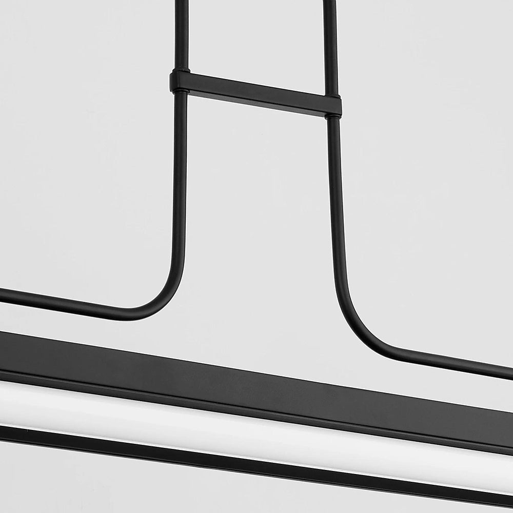 Braem Linear LED Chandelier in Detail.