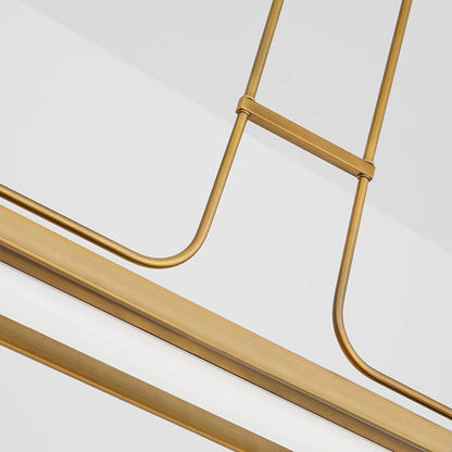 Braem Linear LED Chandelier in Detail.