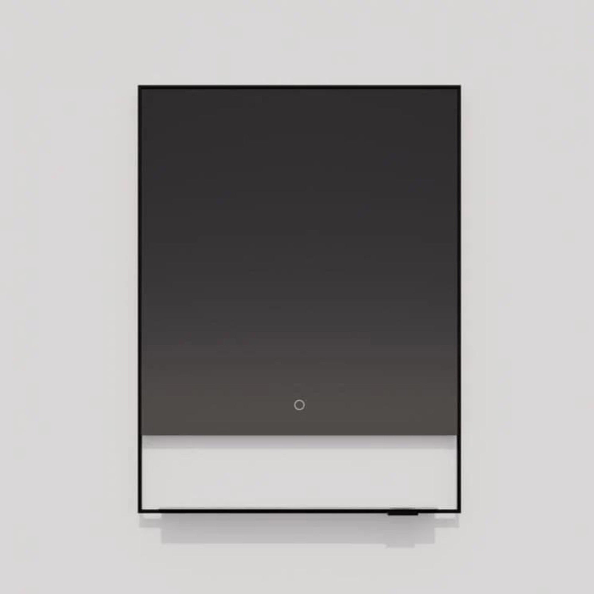 Castore Rectangle LED Wall Mirror in Detail.