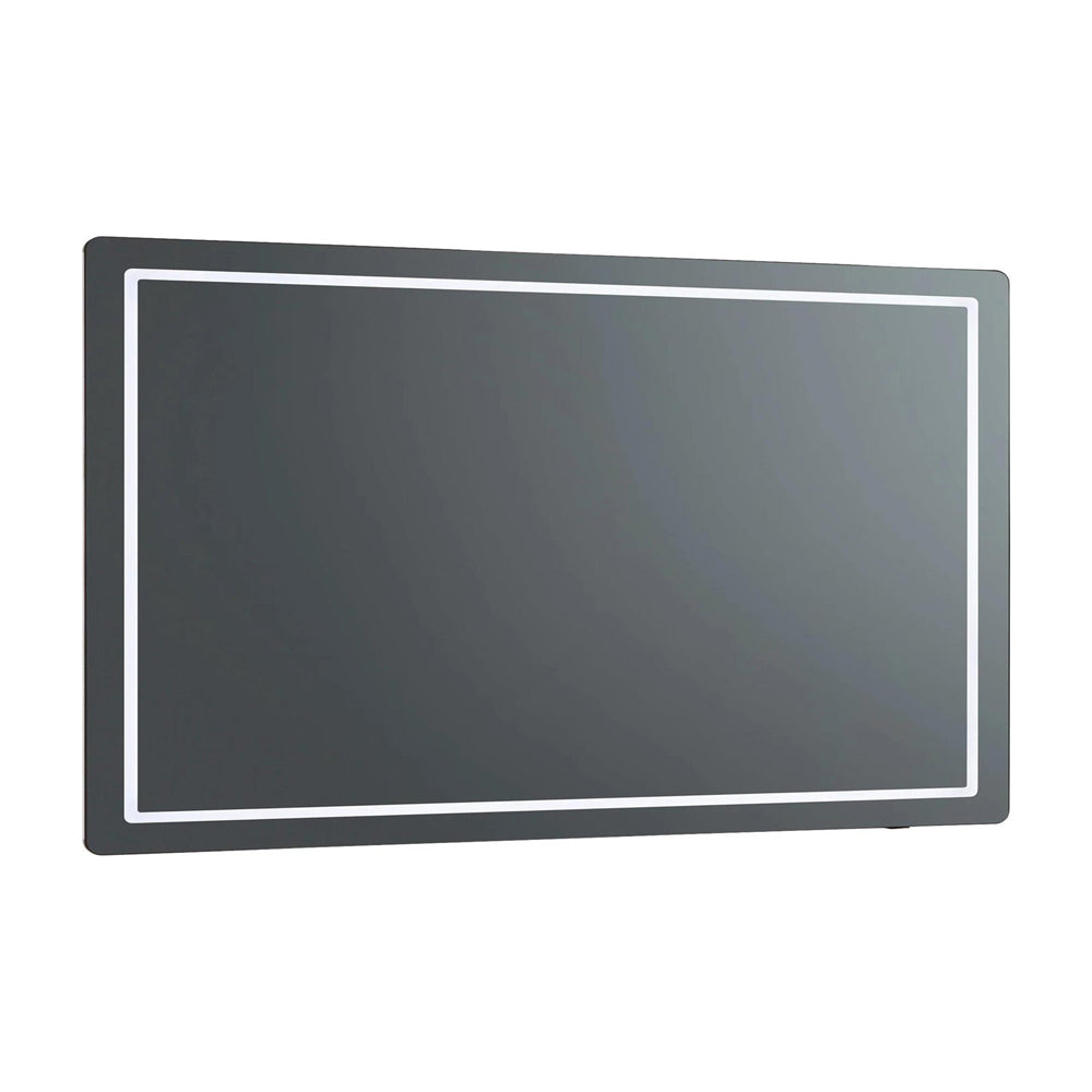 Compact Rectangle LED Wall Mirror (60-Inch).