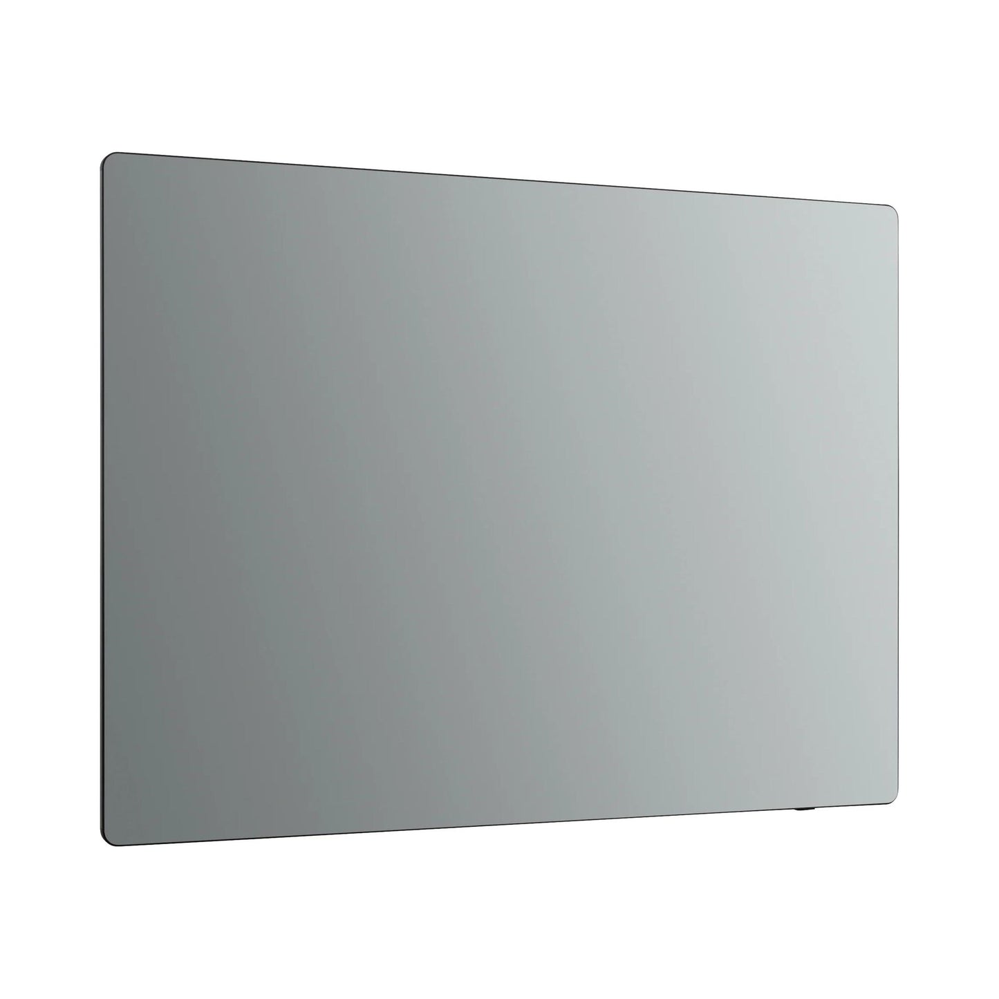 Compact Rectangle LED Wall Mirror in Detail.