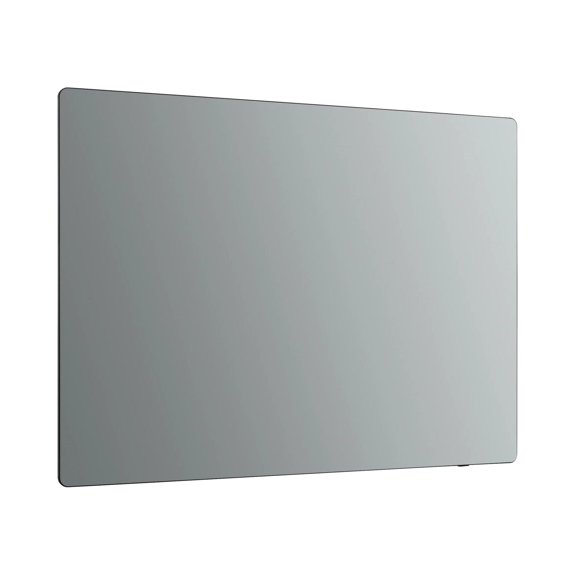 Compact Rectangle LED Wall Mirror in Detail.