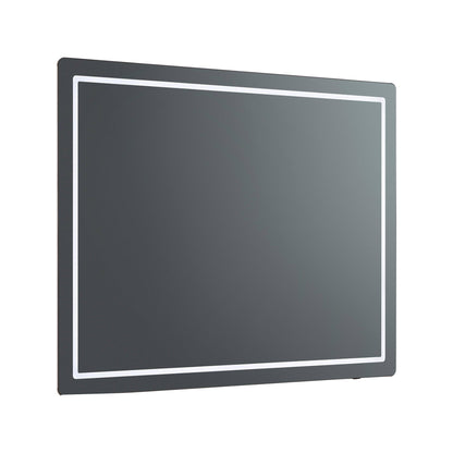 Compact Square LED Wall Mirror (48-Inch).