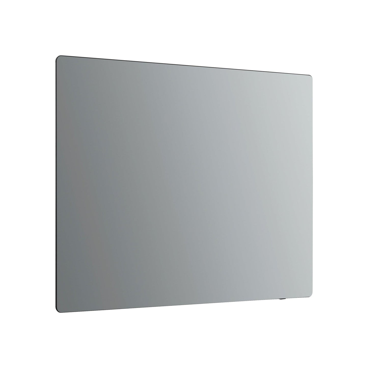 Compact Square LED Wall Mirror in Detail.