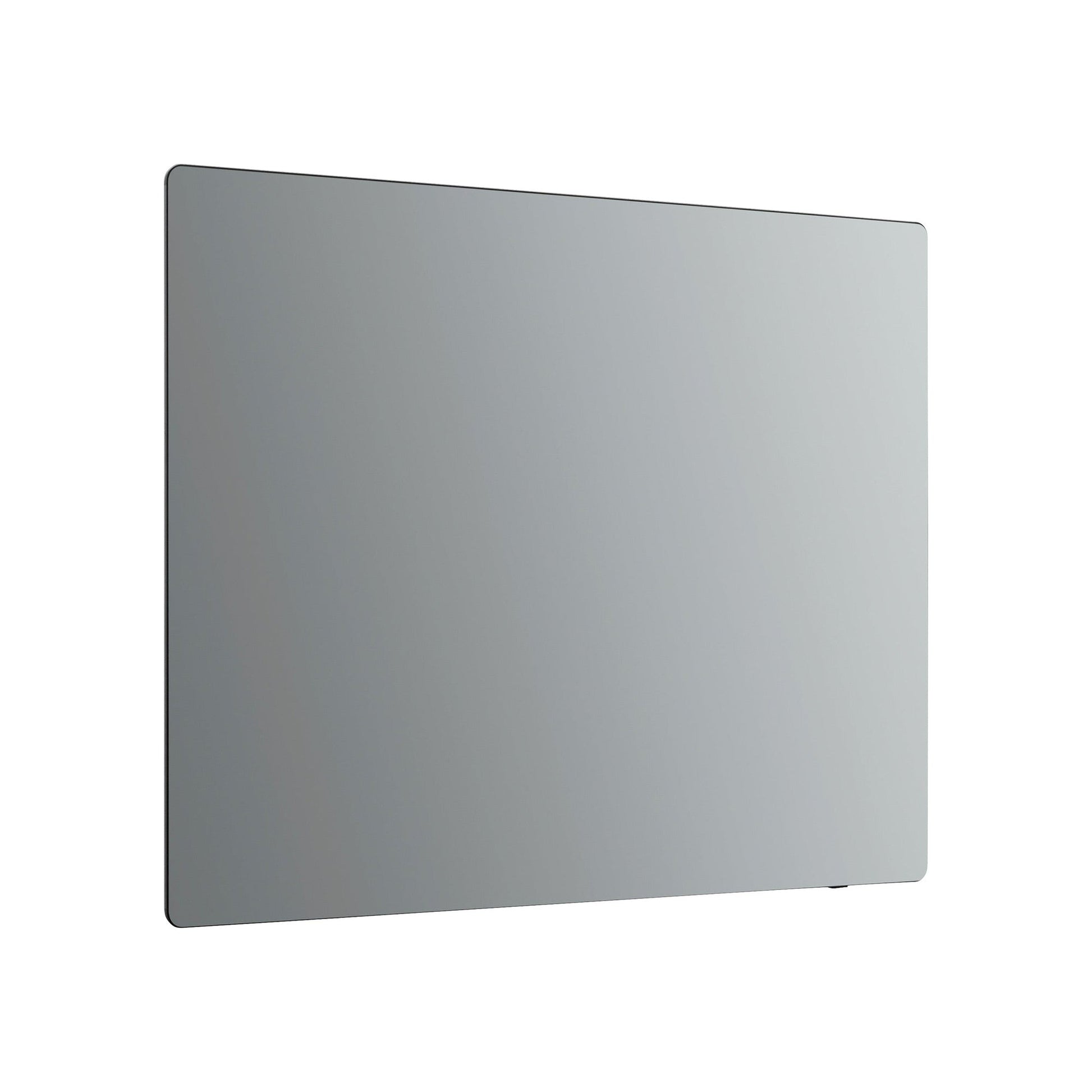 Compact Square LED Wall Mirror in Detail.
