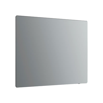 Compact Square LED Wall Mirror in Detail.