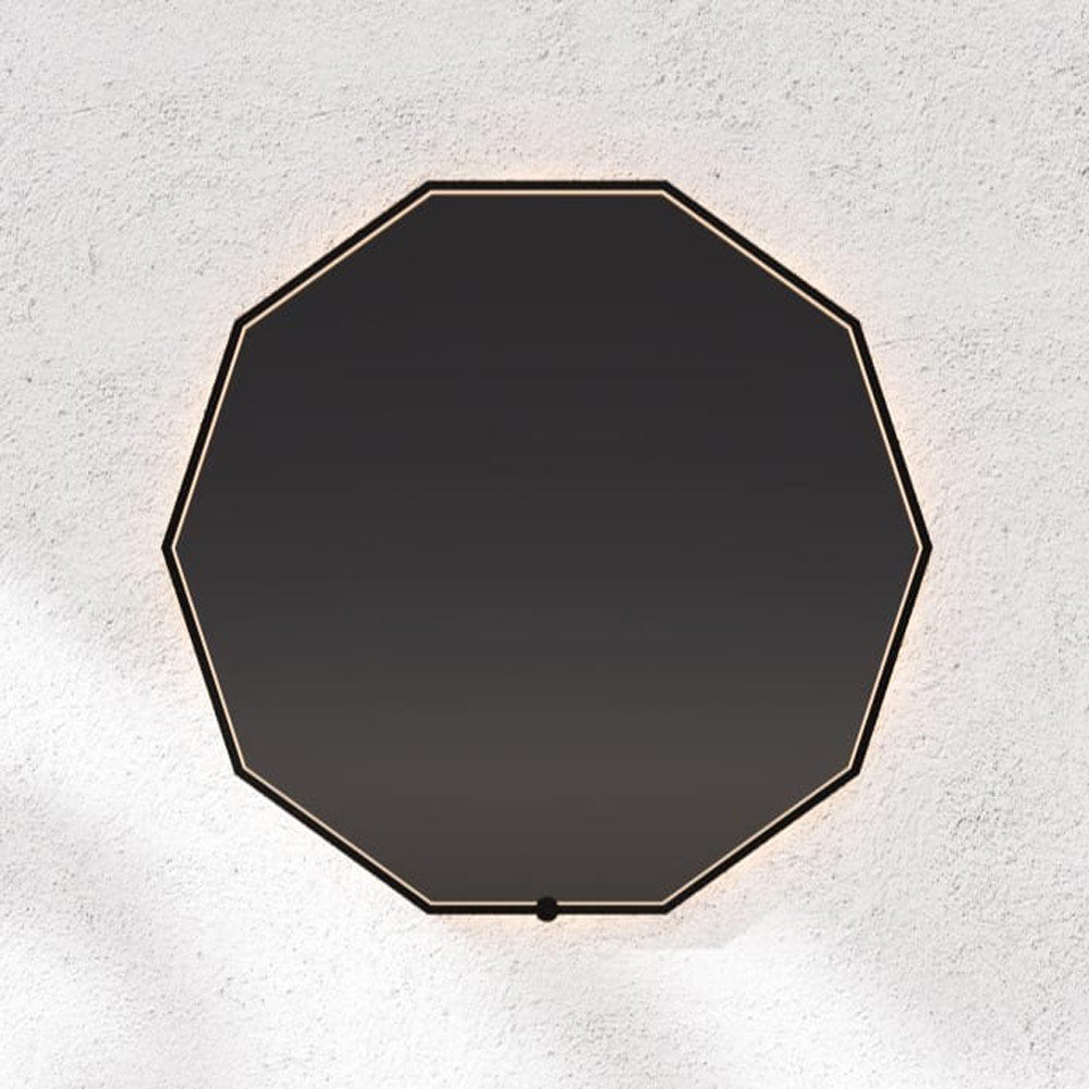 Deca LED Wall Mirror in Detail.