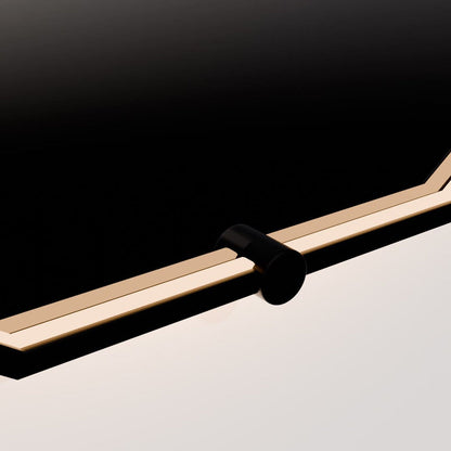 Deca LED Wall Mirror in Detail.