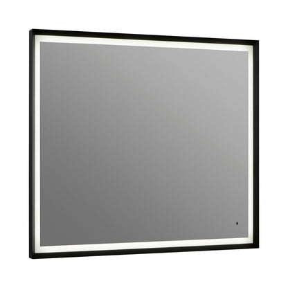 Dusk Square LED Wall Mirror.