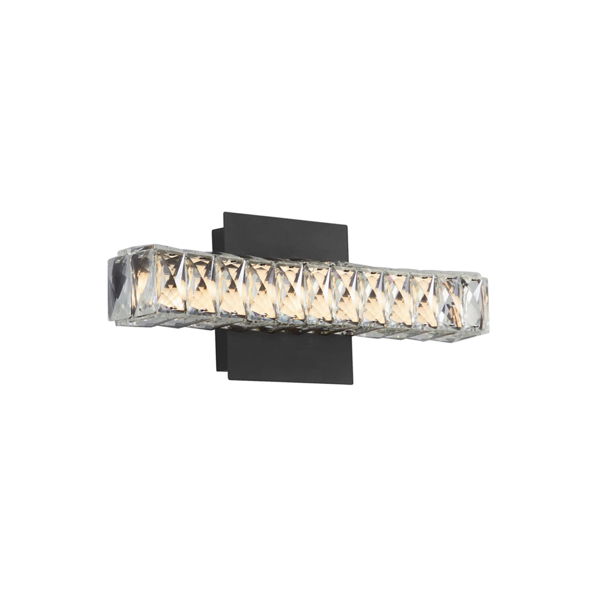 Élan LED Bath Vanity Light in Black (11.25-Inch).