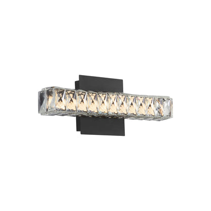 Élan LED Bath Vanity Light in Black (11.25-Inch).