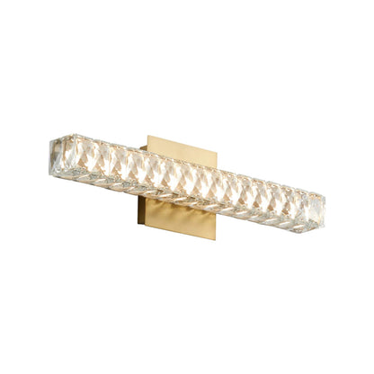 Élan LED Bath Vanity Light in Aged Brass (20-Inch).