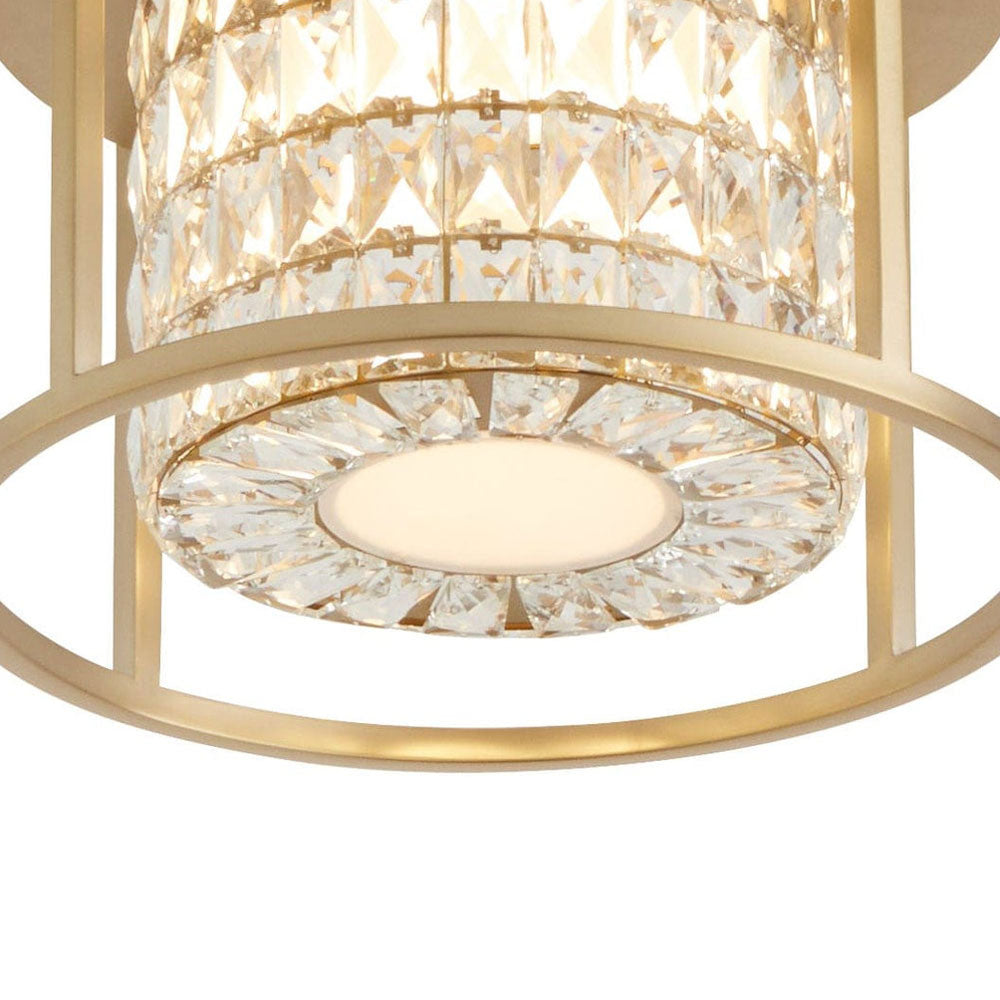 Élan LED Semi Flush Mount Ceiling Light in Detail.