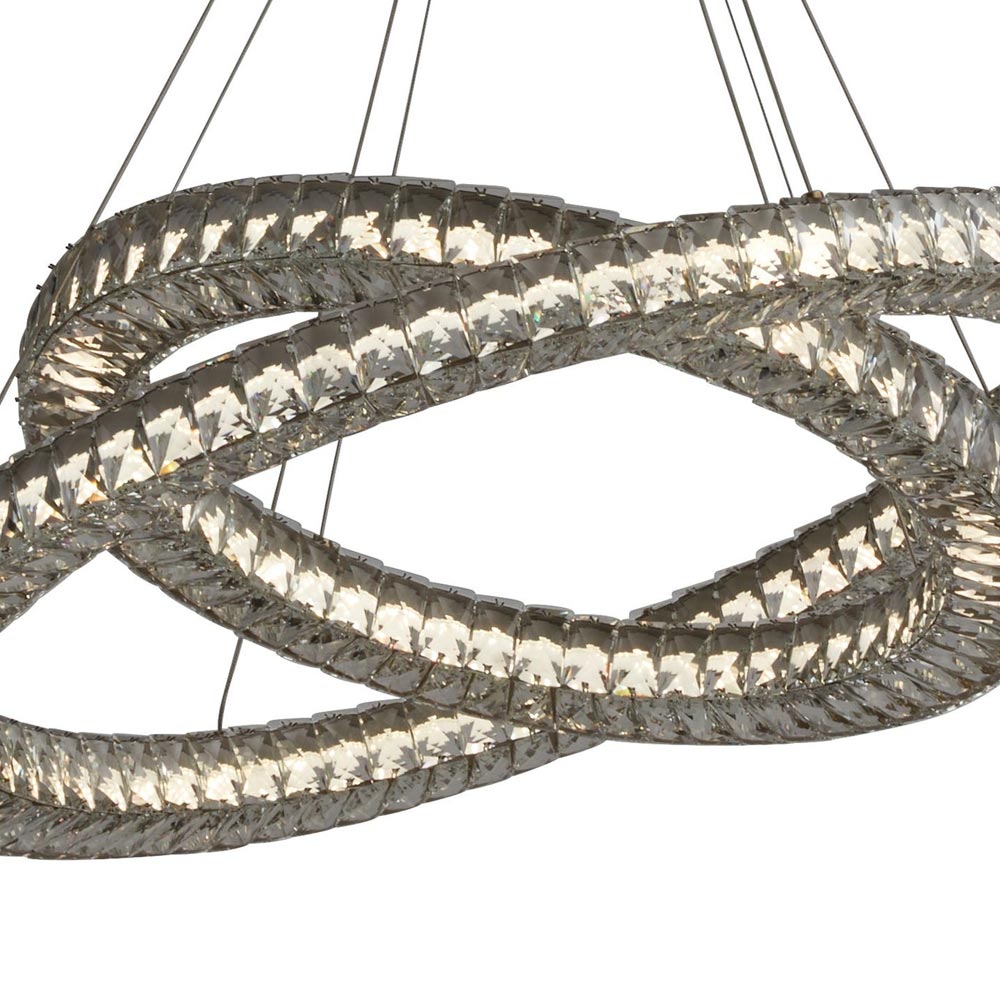 Élan Ring LED Chandelier in Detail.