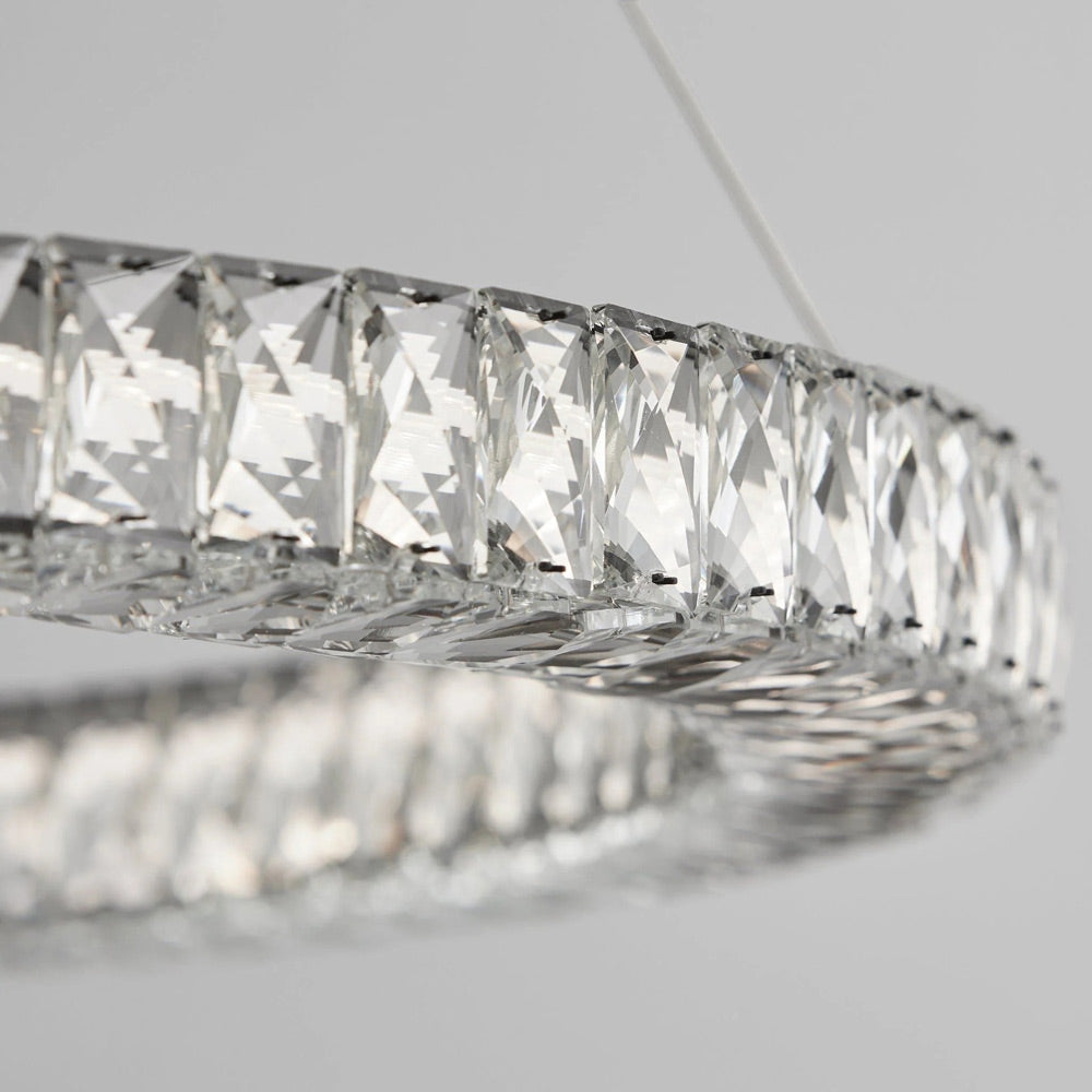 Élan Ring LED Pendant Light in Detail.
