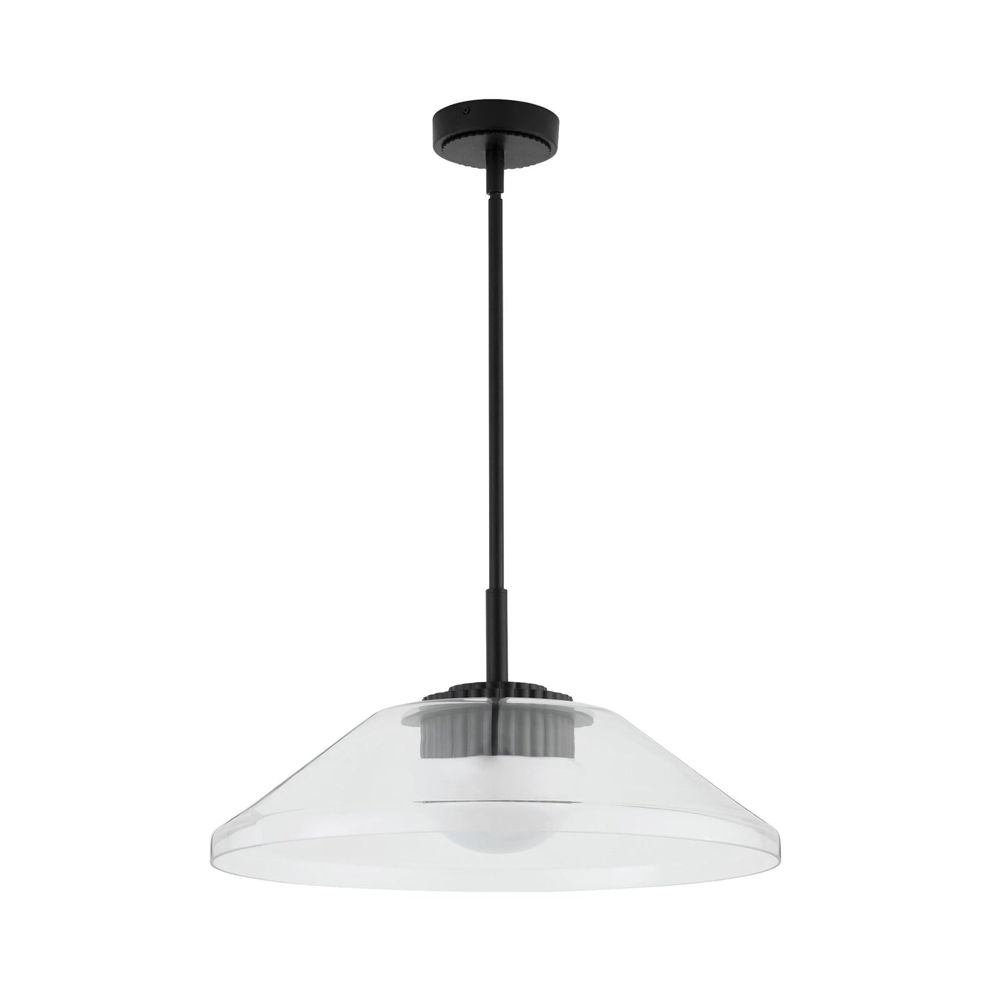 Eros LED Pendant Light in Black.