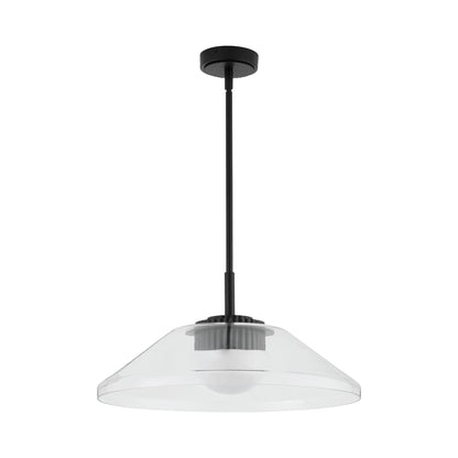 Eros LED Pendant Light in Black.