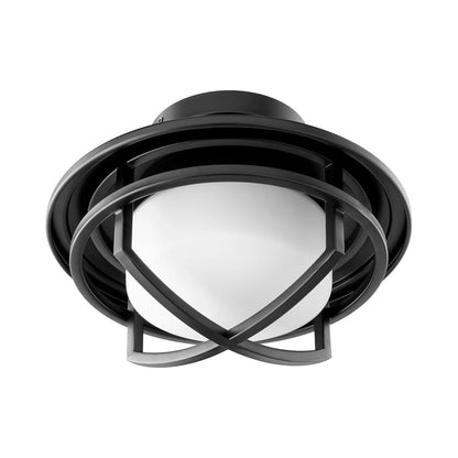 Fleet LED Cage Fan Light Kit in Black.