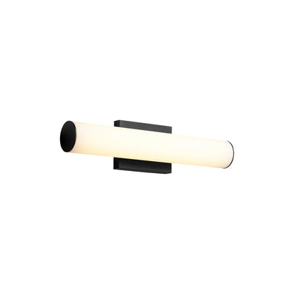 Fugit LED Bath Vanity Light in Black (17.63-Inch).